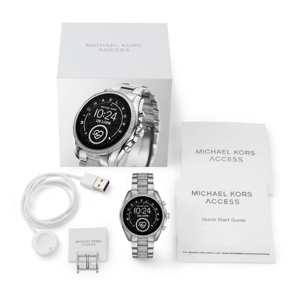 Michael Kors access Bradshaw 2 rhinestone smartwatch MKT5088 fossil gen 5 Google - Picture 5 of 6